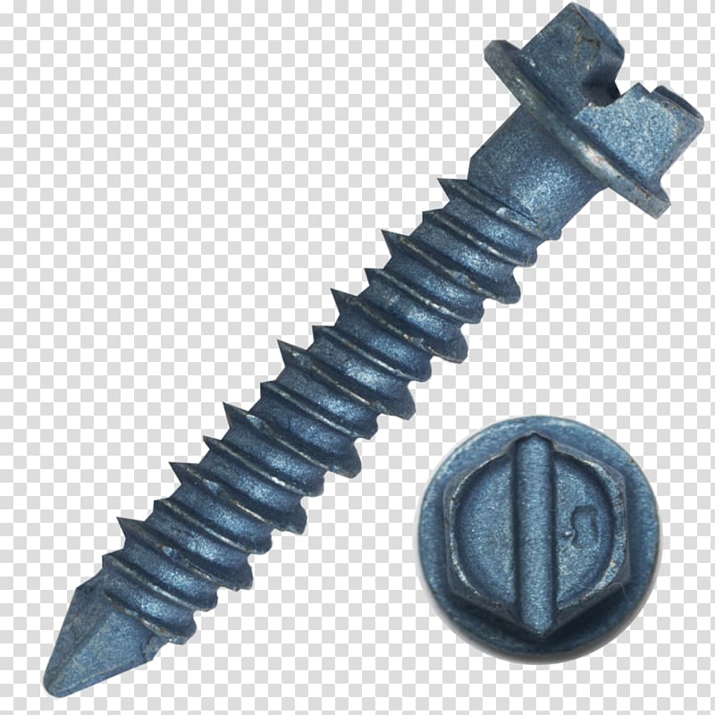 Bolt Screw thread Nut Nail, screw transparent background PNG clipart