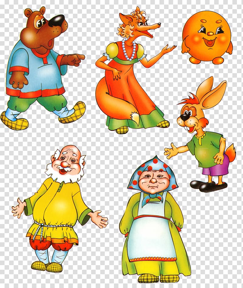 Russian fairy tale Kolobok The Gigantic Turnip Hero, hero transparent background PNG clipart