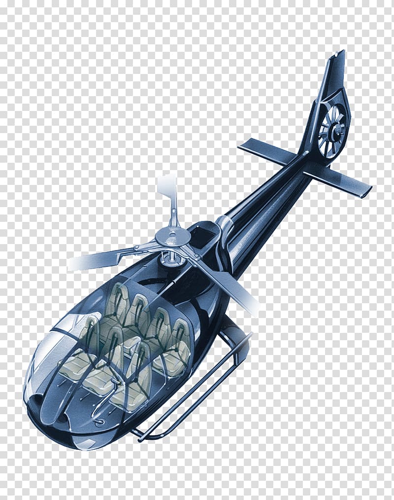 Helicopter rotor Eurocopter EC130 Over The Top, The Helicopter Company Radio-controlled helicopter, helicopter transparent background PNG clipart