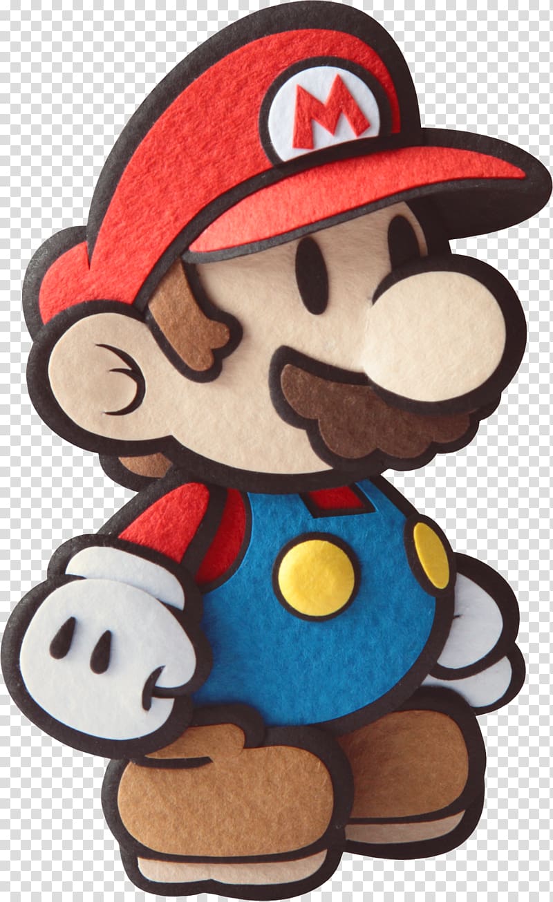 Super Paper Mario Paper Mario: Sticker Star Paper Mario: The Thousand-Year Door, mario transparent background PNG clipart