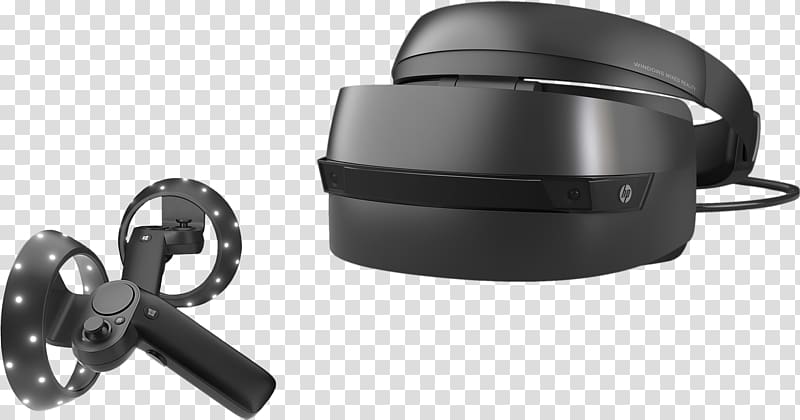 Virtual reality headset Dell Head-mounted display Hewlett-Packard Windows Mixed Reality, VR headset transparent background PNG clipart