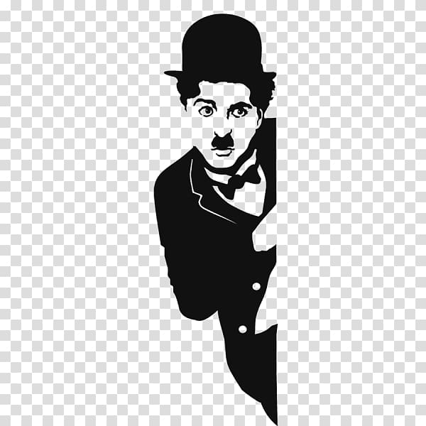 Charlie Chaplin , Charlie Chaplin Peekaboo transparent background PNG clipart