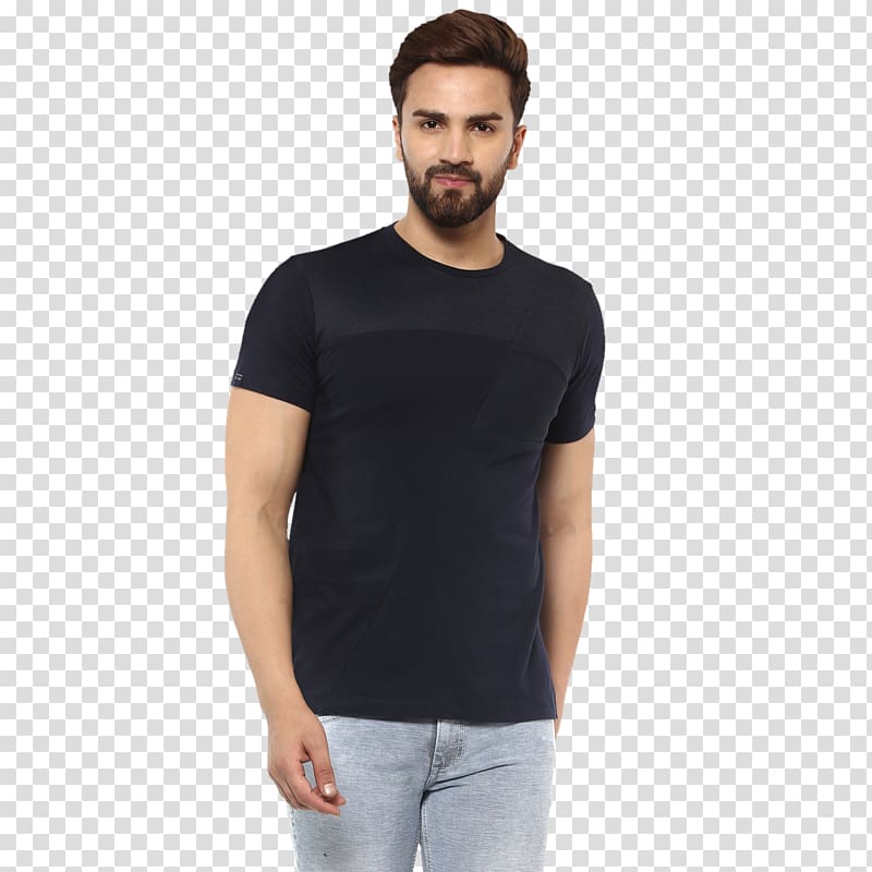 T-shirt Sleeve Polo shirt Crew neck, shirt transparent background PNG clipart
