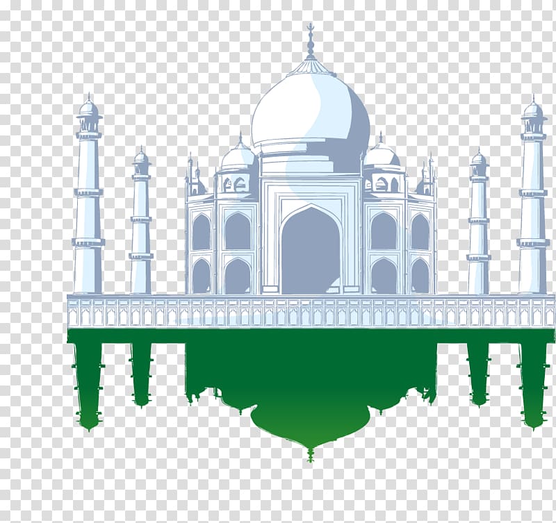 Taj Mahal transparent background PNG clipart