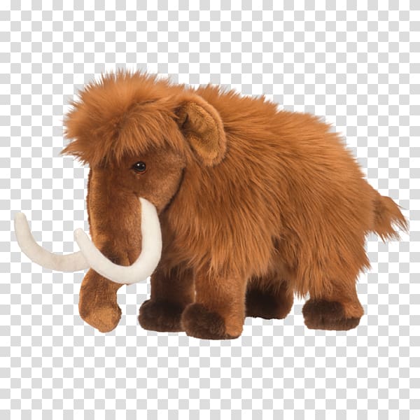 Woolly mammoth Stuffed Animals & Cuddly Toys Saber-toothed tiger Plush, toy transparent background PNG clipart