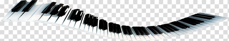 Piano , Beautiful black and white piano keys transparent background PNG clipart