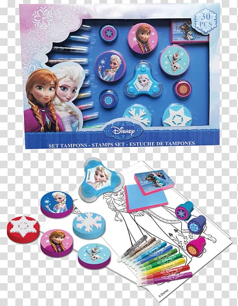 Elsa Anna Olaf Toy Kristoff, Stamp Paper transparent background PNG clipart