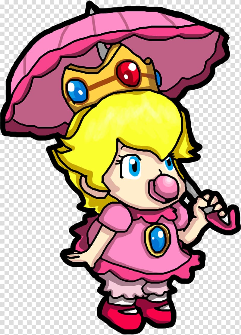 Princess Peach Princess Daisy Super Mario World 2: Yoshi\'s Island Rosalina, peach transparent background PNG clipart