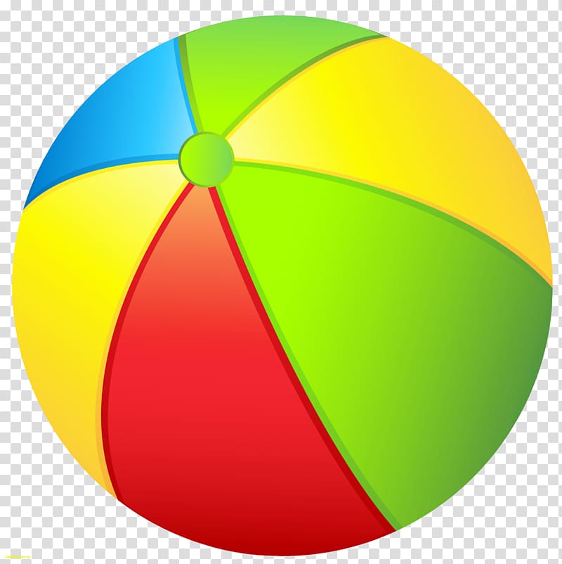 Beach ball , ball transparent background PNG clipart