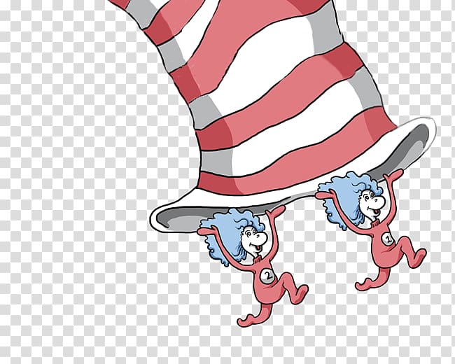 The Cat in the Hat Thing Two Thing One , Hat transparent background PNG clipart