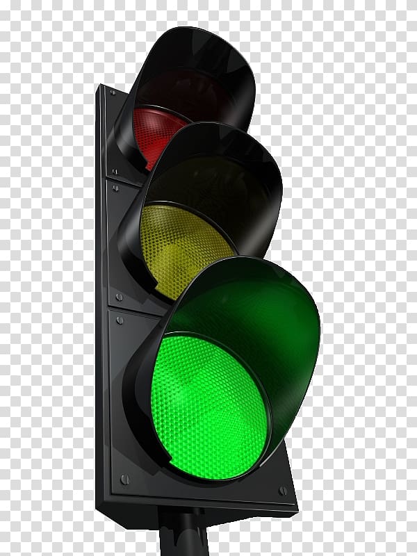 Smart traffic light Green, traffic light transparent background PNG clipart