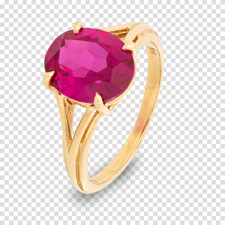 Ruby Ring Amethyst Gemstone Jewellery, ruby transparent background PNG clipart