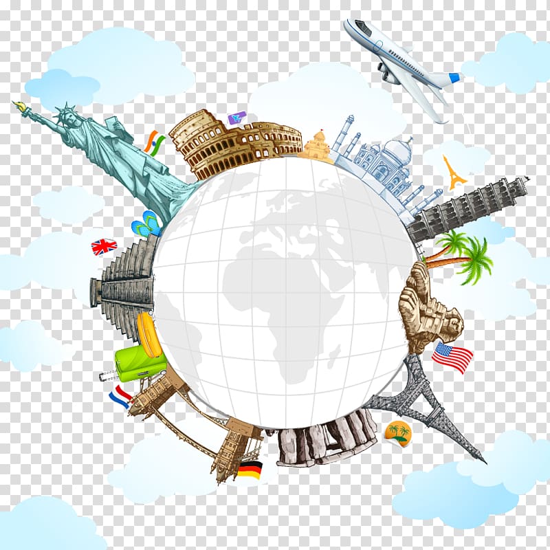 Statue of Liberty illustration, World Travel, Attractions landmark material transparent background PNG clipart