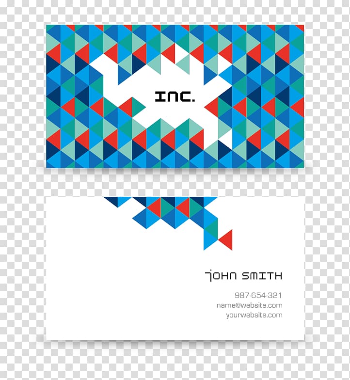 Business Card Design Paper Triangle, triangle cards transparent background PNG clipart