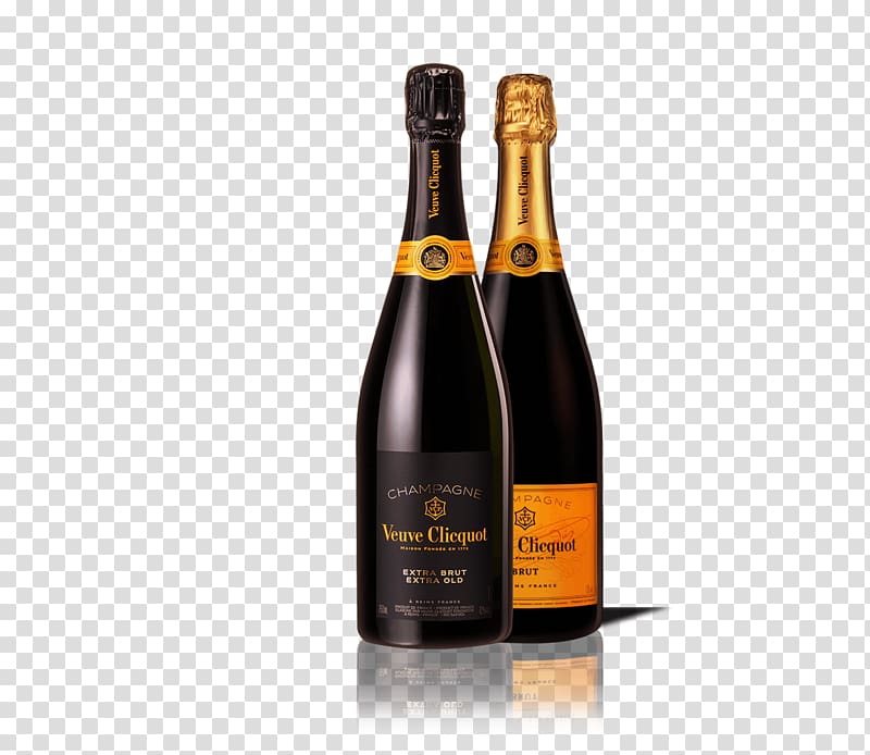 Champagne Sparkling wine Brut Veuve Clicquot, champagne transparent background PNG clipart