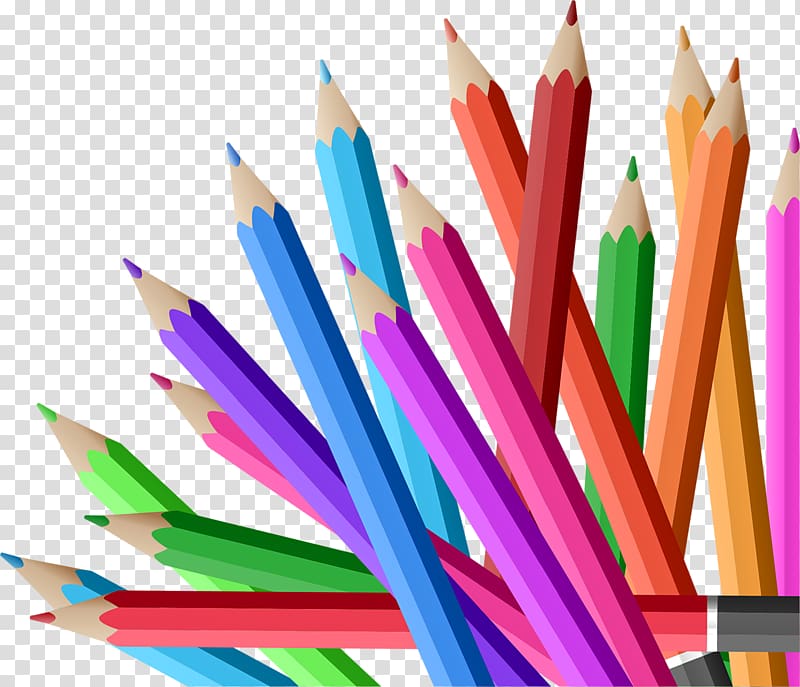 Colored pencil Drawing , pencil transparent background PNG clipart