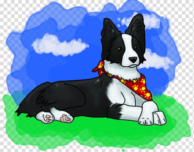 Dog breed Karelian Bear Dog Border Collie Puppy Rough Collie, puppy transparent background PNG clipart
