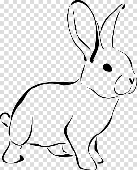 White Rabbit Easter Bunny Hare , Rabbit transparent background PNG clipart