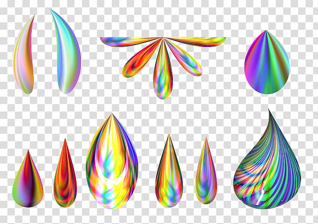 Tears Portable Network Graphics Color, rainbow water drop transparent background PNG clipart