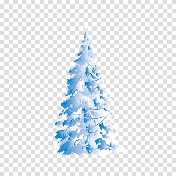 Santa Claus Christmas tree, Snow pine transparent background PNG clipart