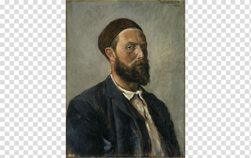 Theodor Kittelsen Self-portrait Painting, painting transparent background PNG clipart