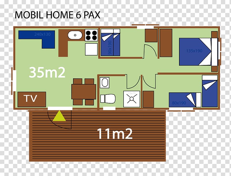 Mobile home House Vacansoleil Campsite, Home transparent background PNG clipart