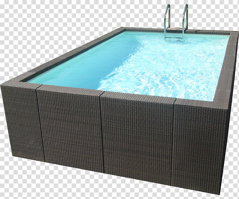Swimming pool Natatorium Hot tub Rectangle Rattan, PATAS transparent background PNG clipart