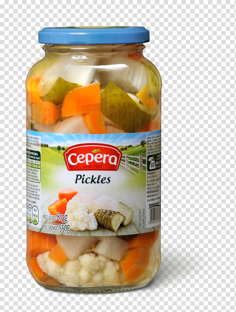 Giardiniera Pickling Vegetarian cuisine Food Condiment, pickled transparent background PNG clipart