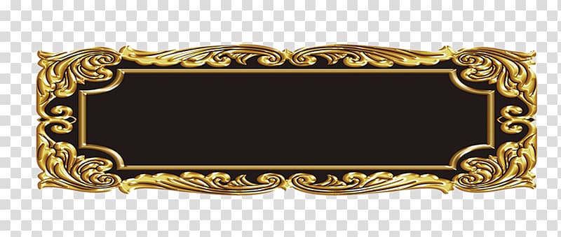 gold plaque clip art