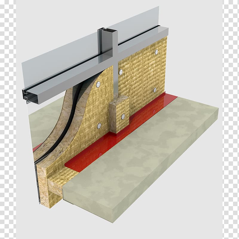 Floor Mineral wool Curtain wall Building insulation External wall insulation, Fire wall transparent background PNG clipart