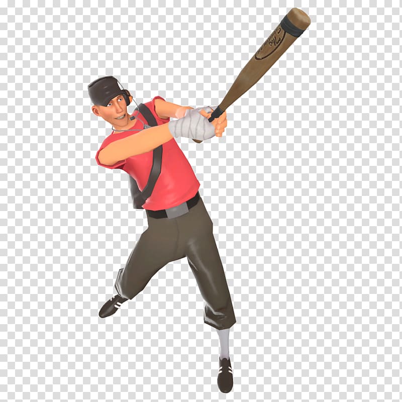 Left 4 Dead 2 Team Fortress 2 Weapon Baseball Bats Wiki, scout transparent background PNG clipart