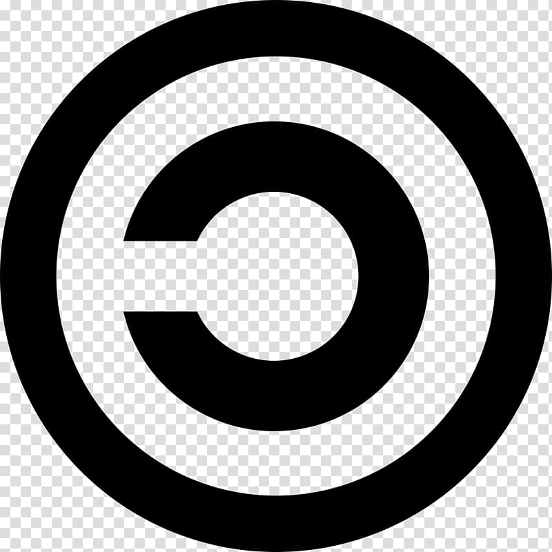 Copyleft Free Art License Copyright, On Off transparent background PNG clipart