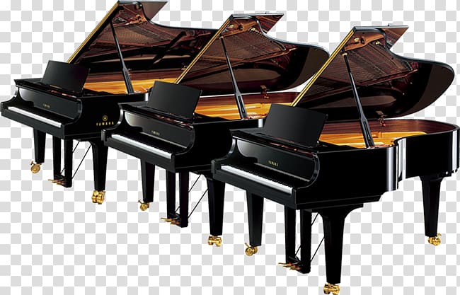 Grand piano Yamaha Corporation Musical Instruments, piano performances transparent background PNG clipart