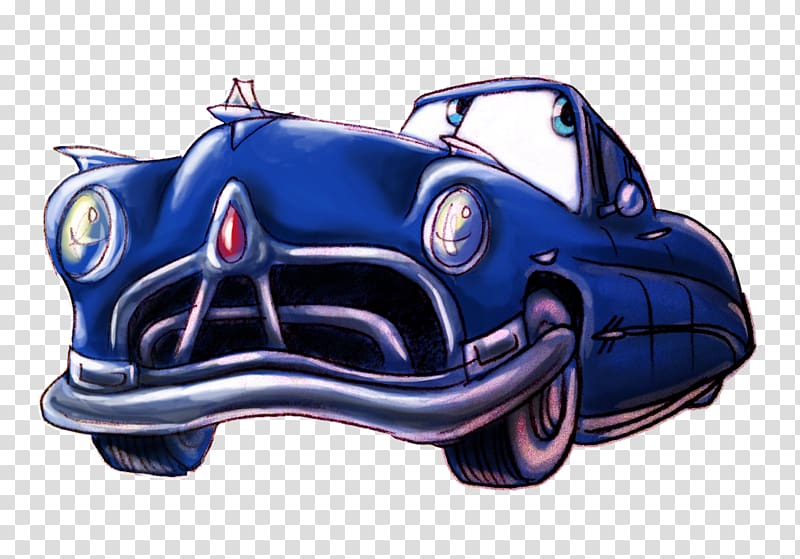 Doc Hudson Car Drawing Automotive design Art, car transparent background PNG clipart