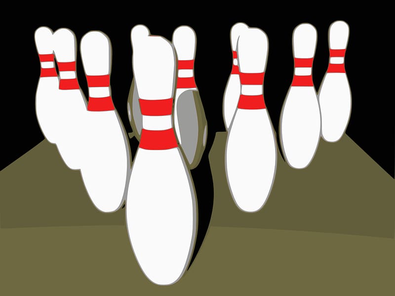 Bowling pin Skittles Ten-pin bowling , bowling transparent background PNG clipart