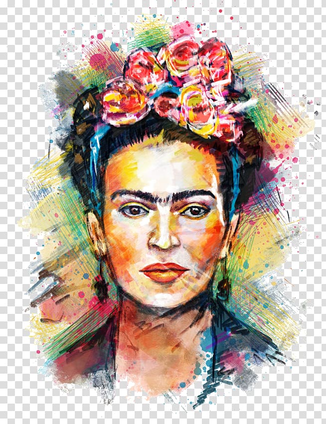 Frida Kahlo illustration, Frida Kahlo T-shirt Artist, T-shirt transparent background PNG clipart