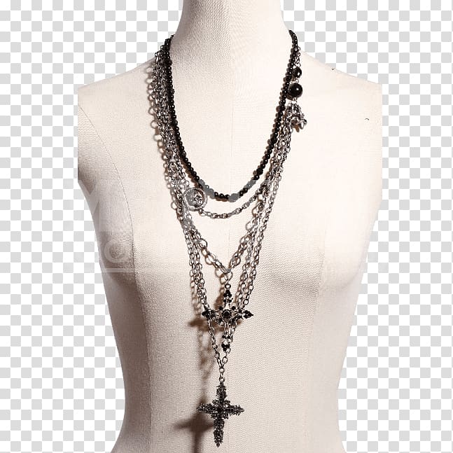 Cross necklace Taobao Cross necklace Christian cross, necklace transparent background PNG clipart