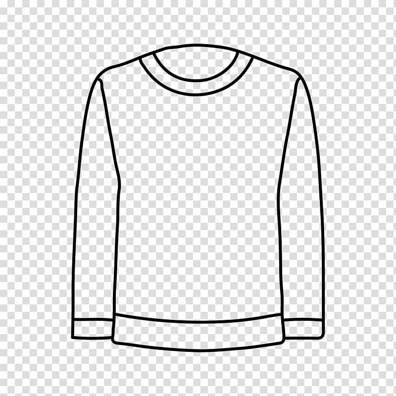 Long-sleeved T-shirt Dress Collar, on boarding transparent background PNG clipart