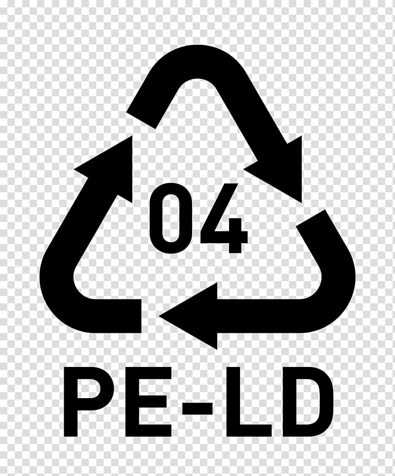 Recycling symbol Polyvinyl chloride Resin identification code Plastic, plastic bag transparent background PNG clipart