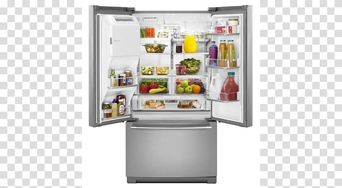 Maytag MFT2776FE Refrigerator Window Home appliance, refrigerator transparent background PNG clipart