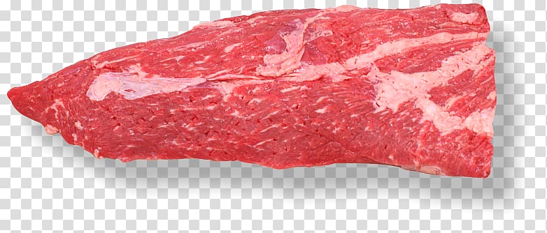 Game Meat Sirloin steak Beef Flat iron steak, Uncooked Beef transparent background PNG clipart