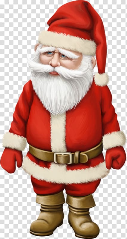 Santa Claus Christmas ornament, santa claus transparent background PNG clipart