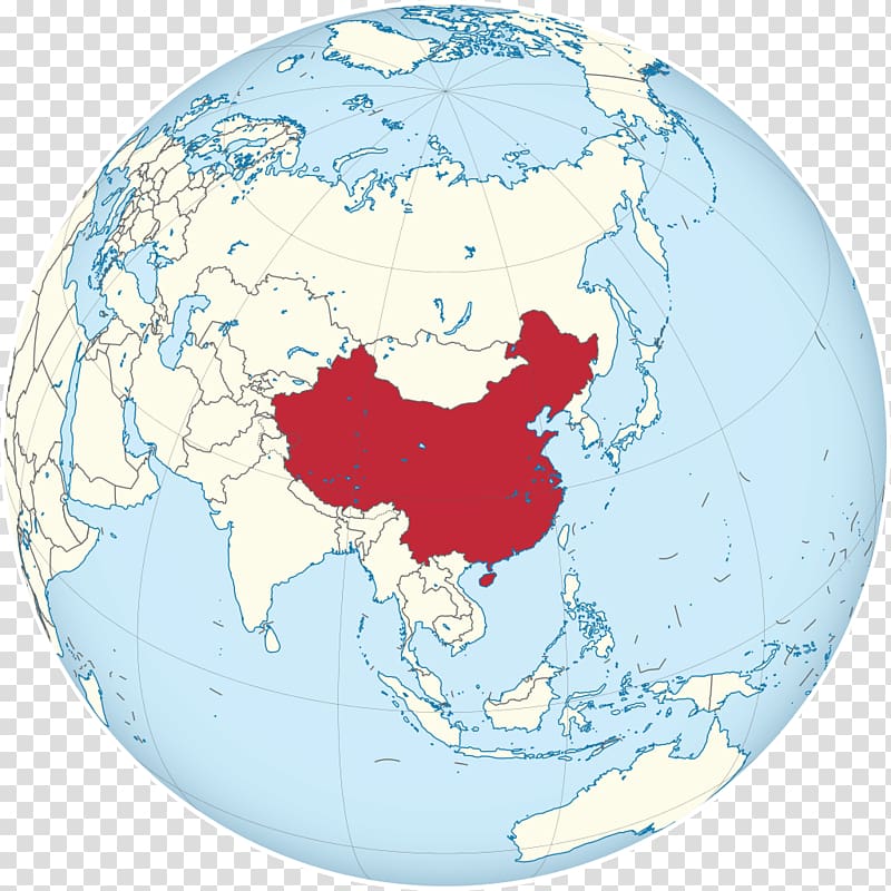 Globe China World map, globe transparent background PNG clipart