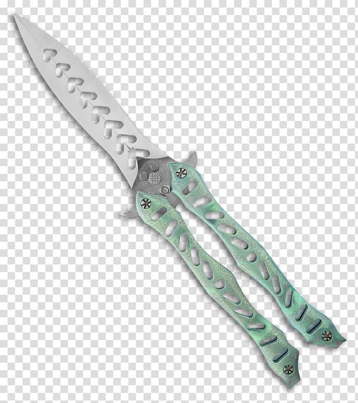 Throwing knife Butterfly knife Blade, knife transparent background PNG clipart