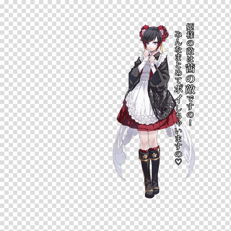 Reine des Fleurs Flower Anime Character design, xianyun transparent background PNG clipart
