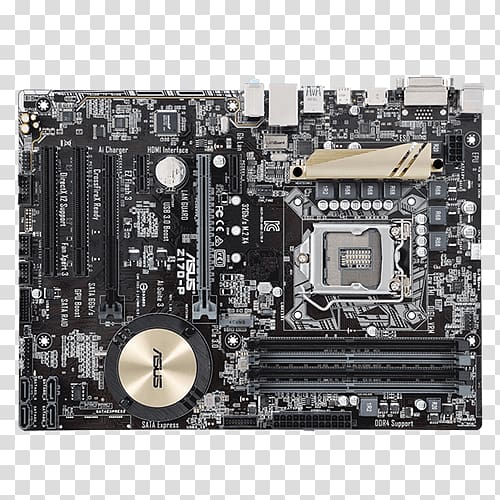 Motherboard Intel LGA 1151 CPU socket Central processing unit, CPU Socket transparent background PNG clipart