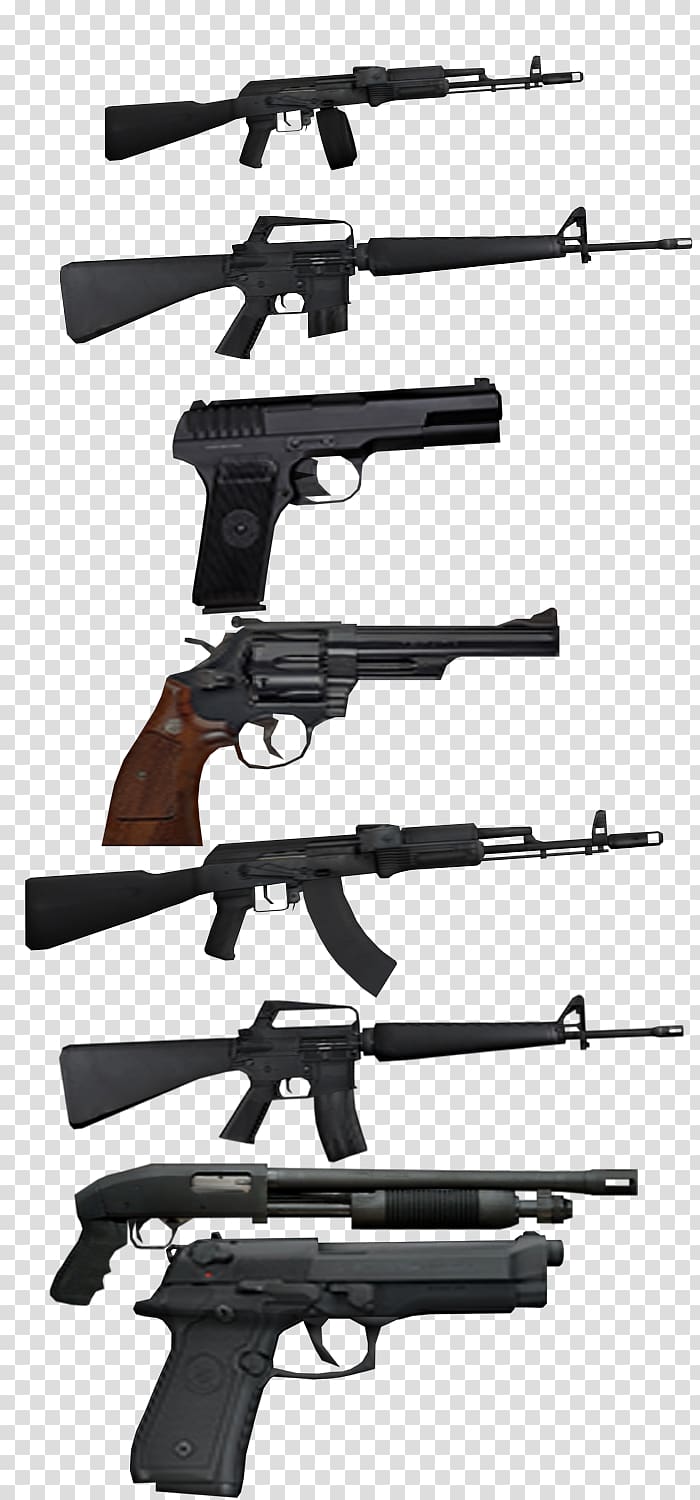 Ranged weapon Firearm San Andreas Multiplayer Air gun, gun transparent background PNG clipart