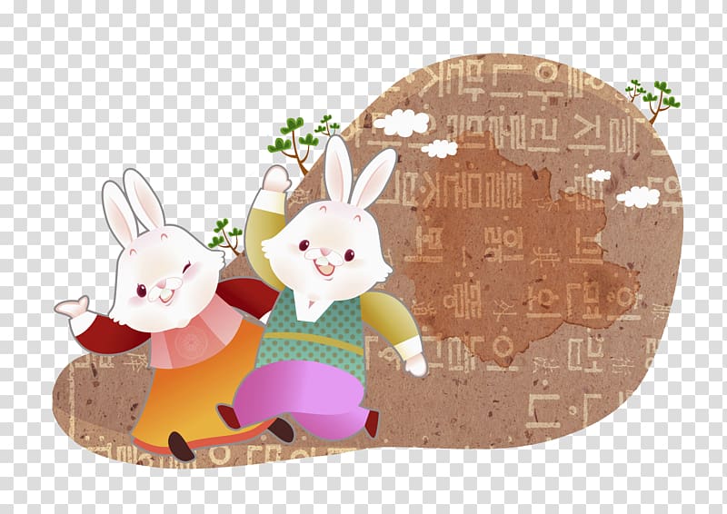 Rabbit Mountain hare Eastern cottontail , Lovely rabbit transparent background PNG clipart