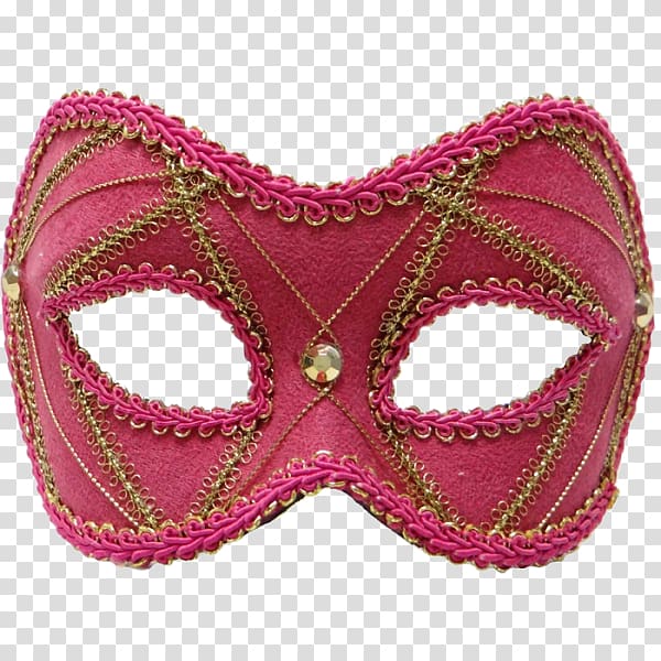 Mask Disguise Pink Halloween Party, color tattoo transparent background PNG clipart