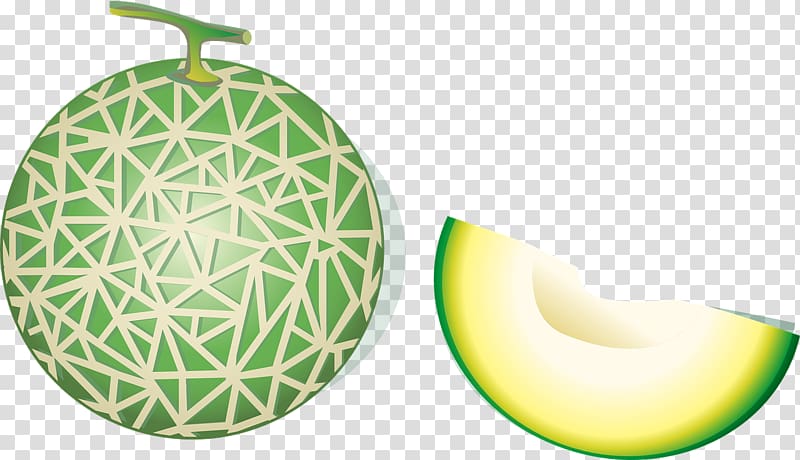Cantaloupe Honeydew Hami melon, bomb transparent background PNG clipart